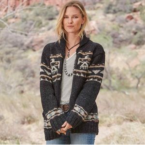 Sold on M🎉Sundance by Lost Horizon eagle cardigan